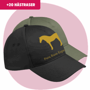 Hästkeps med Rassiluetter