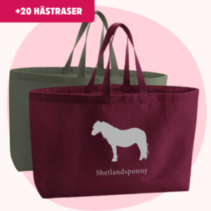 Oversized bag hästägare - Välj din hästras