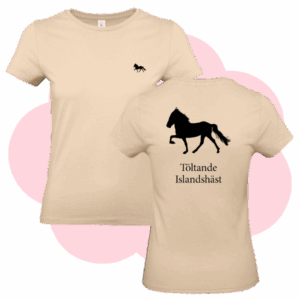 Bomulls T-shirt - Siluett Hästsporter