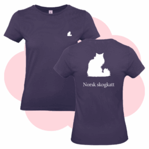 Bomulls T-shirt - Siluett Kattraser