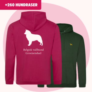 Hoodie för hundägare – Personlig med hundras