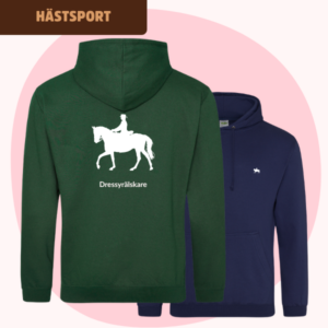 Hoodie med hästsport - Välj din hästras