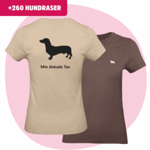 T-shirt för hundägare – Personlig med hundras