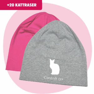 Mössa för kattägare - Personlig med kattras