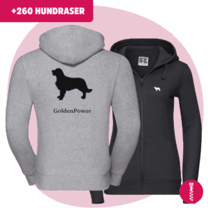 Ziphoodie för hundägare – Personlig med hundras