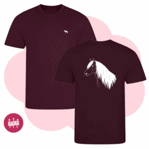 SPORT T-shirt - LineArt Hästraser
