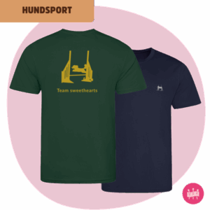 Sport t-shirt med hundsport - Välj din hundras