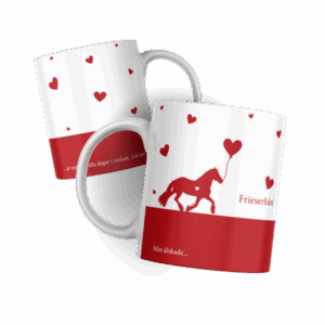Kaffemugg - Äkta kärlek (Hästraser)