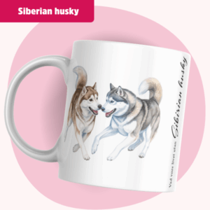 Siberian Husky Mugg - Vad vore livet utan Siberian Husky