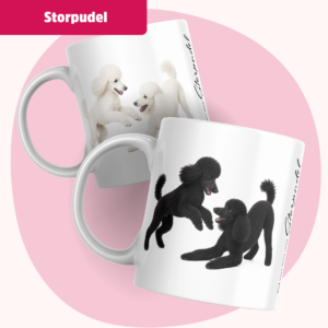Storpudel Mugg - Vad vore livet utan... | Flera pälsfärger