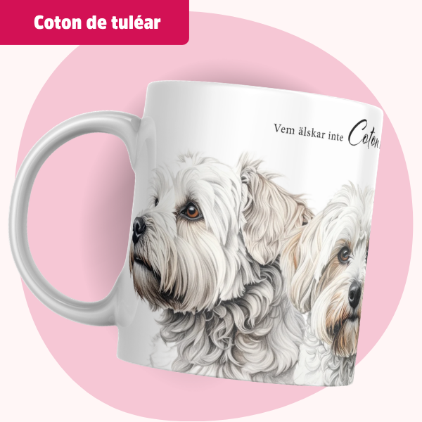 Coton de tuléar mugg