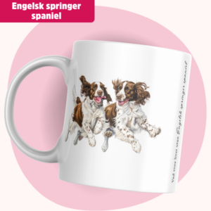 Engelsk springer spaniel mugg