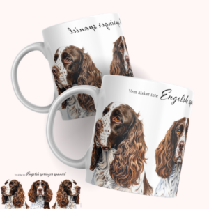 Engelsk springer spaniel mugg