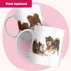 Finsk lapphund mugg
