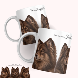 Finsk lapphund mugg