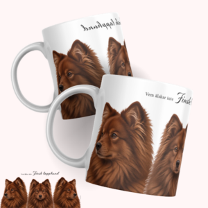 Finsk lapphund mugg
