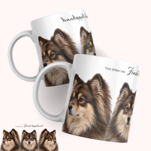 Finsk lapphund mugg