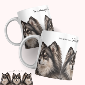 Finsk lapphund mugg