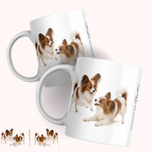 Papillon mugg