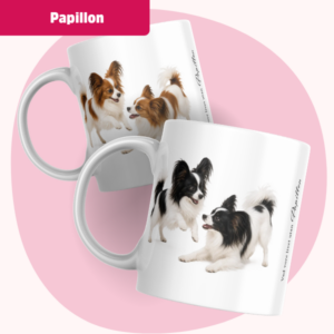 Papillon mugg