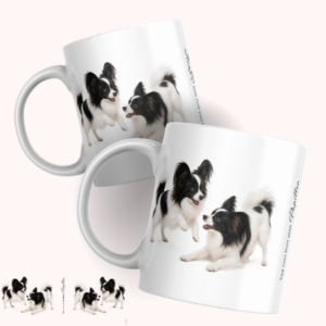 Papillon mugg
