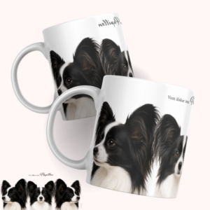Papillon mugg