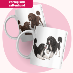 Portugisisk vattenhund mugg